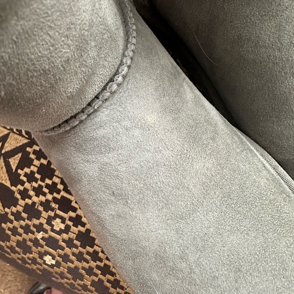 UGG Grey Suede Boots - Picture 6 of 10